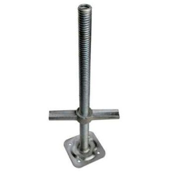 Adjustable Base Jack – Heavy-Duty Galvanized Steel for Scaffolding Support Manufacturers, Suppliers in Bhopal