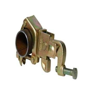 Industrial MS Bracket – Zinc Painted Golden And Red Support Clamp for Tubing Manufacturers, Suppliers in Gujarat